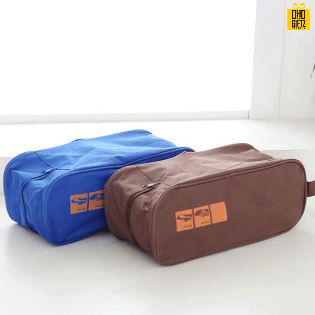 กระเป๋ารองเท้ากันน้ำ เพิ่มชื่อ, โลโก้ได้