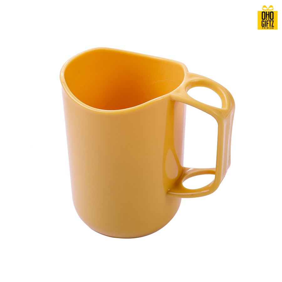 แก้วพลาสติกใส่แปรงสีฟัน สกรีนชื่อ สกรีนโลโก้  ทำเป็นของพรีเมี่ยมได้