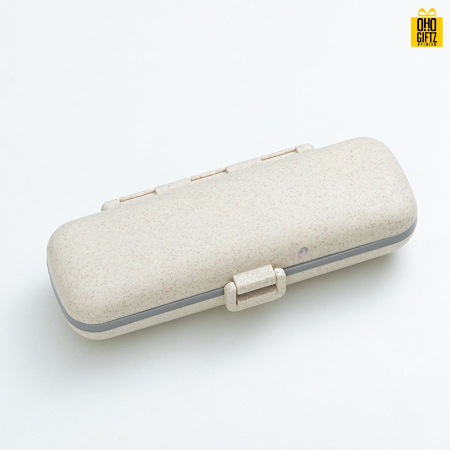 กล่องเก็บยา สกรีนชื่อ สกรีนโลโก้ ทำเป็นของพรีเมี่ยมได้