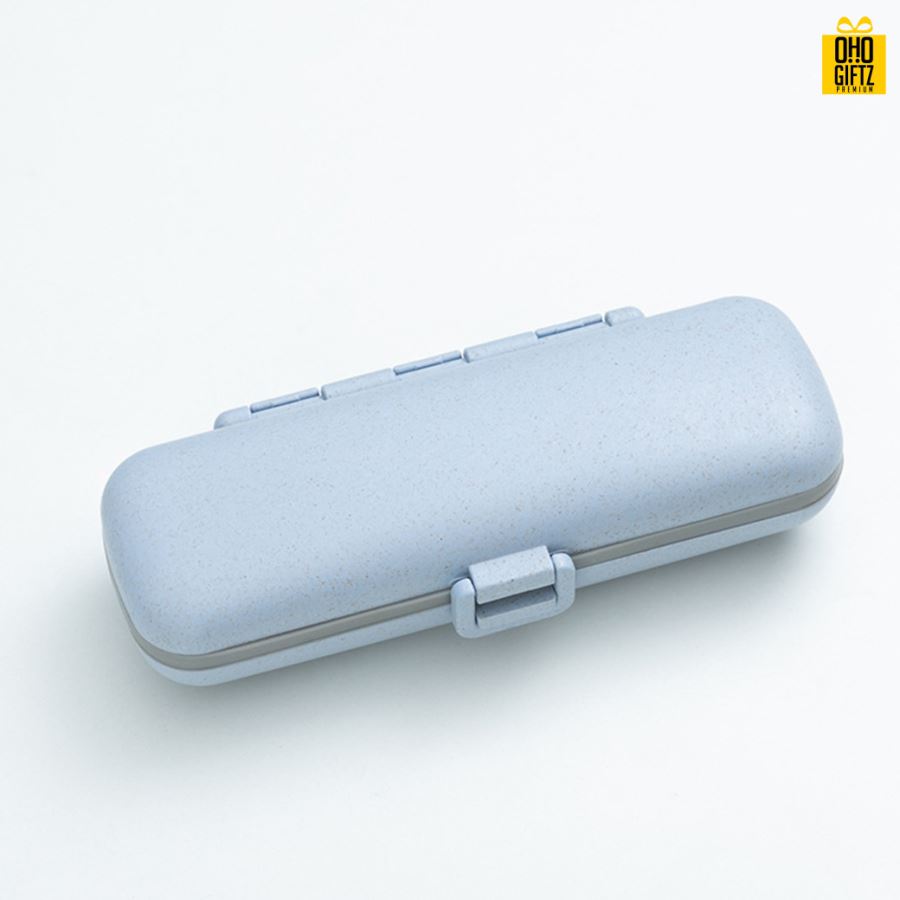 กล่องเก็บยา สกรีนชื่อ สกรีนโลโก้ ทำเป็นของพรีเมี่ยมได้