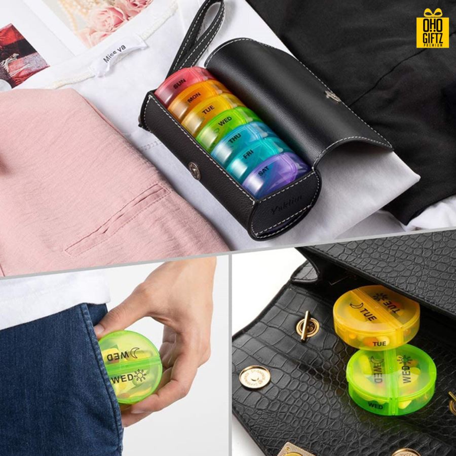 กล่องยากระเป๋าหนัง สกรีนชื่อ สกรีนโลโก้ ทำเป็นของพรีเมี่ยมได้