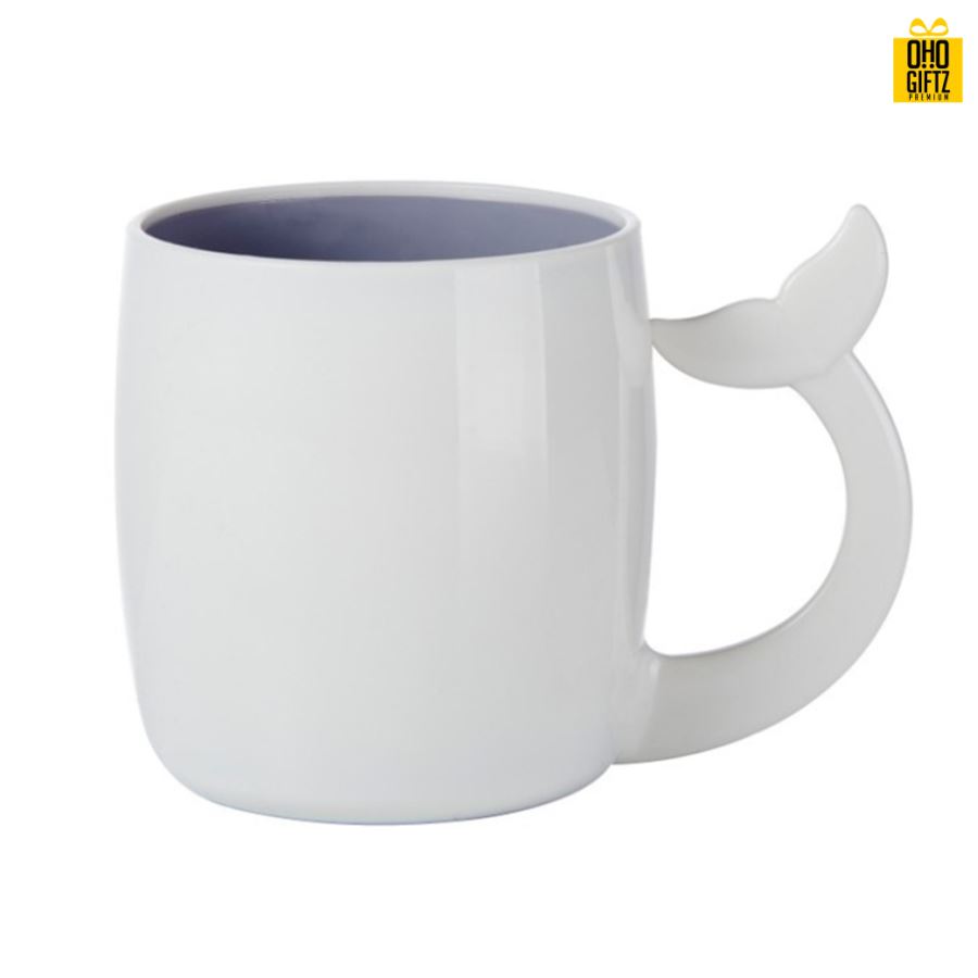 ถ้วยใส่แปรงหูจับหางปลา สกรีนชื่อ สกรีนโลโก้  ทำเป็นของพรีเมี่ยมได้