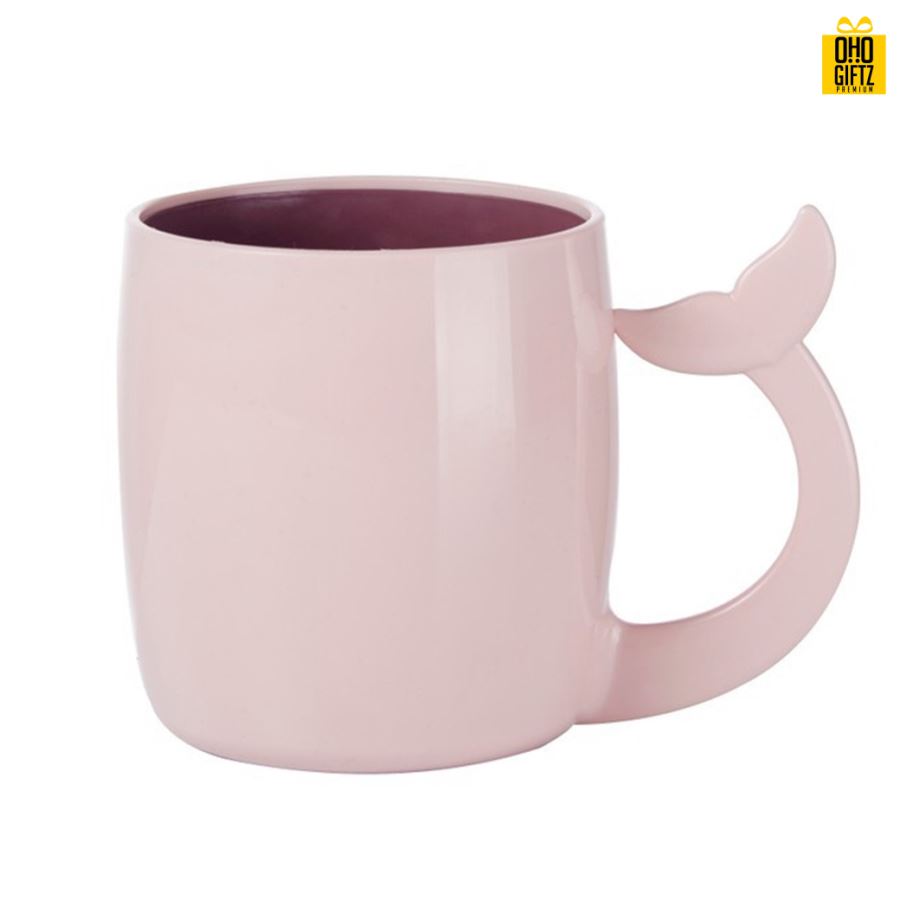 ถ้วยใส่แปรงหูจับหางปลา สกรีนชื่อ สกรีนโลโก้  ทำเป็นของพรีเมี่ยมได้