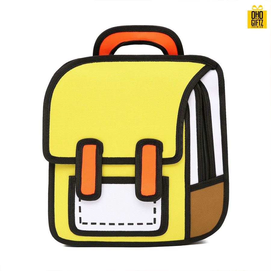 กระเป๋าสะพายหลัง 3D สกรีนโลโก้  ทำเป็นของพรีเมี่ยม