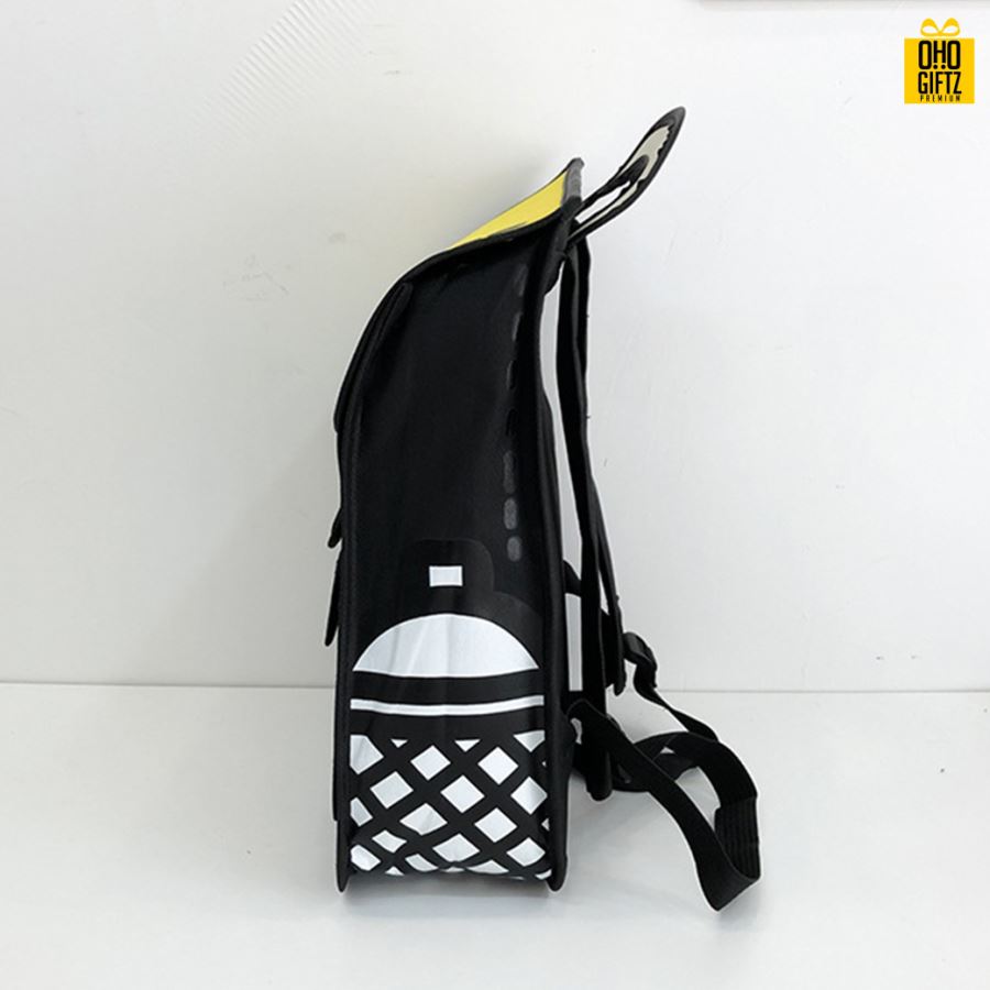กระเป๋าสะพายหลัง 2D สกรีนโลโก้  ทำเป็นของพรีเมี่ยม