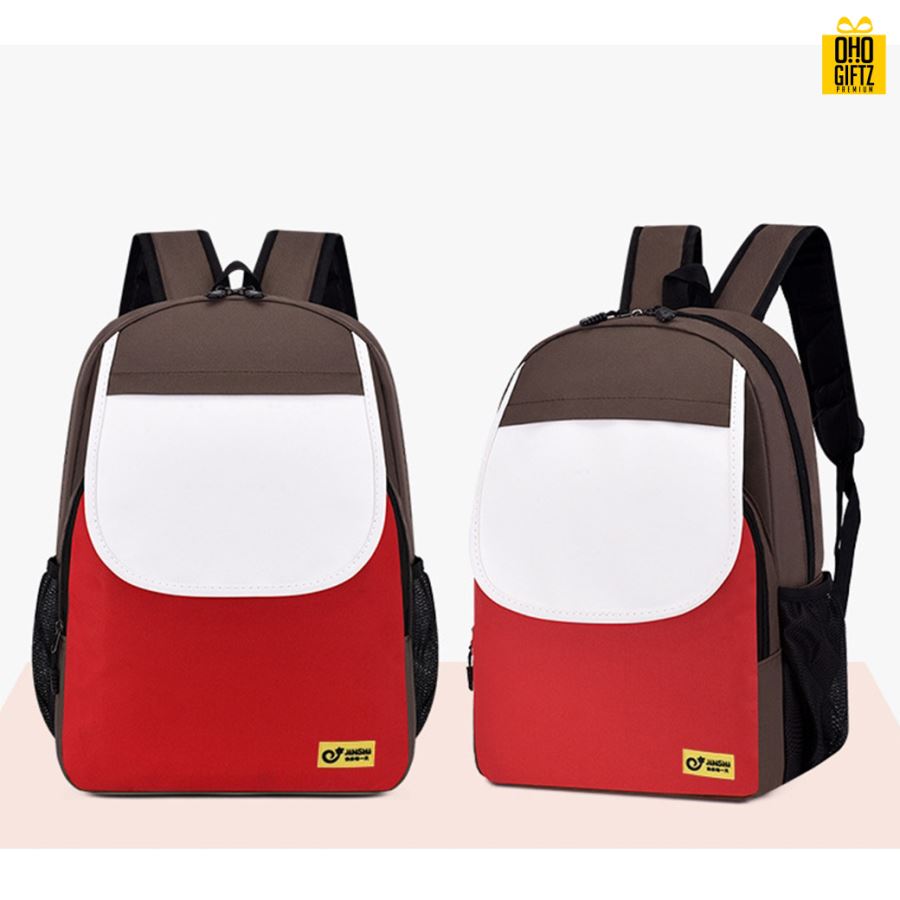 กระเป๋าสะพายหลัง สกรีนโลโก้  ทำเป็นของพรีเมี่ยม