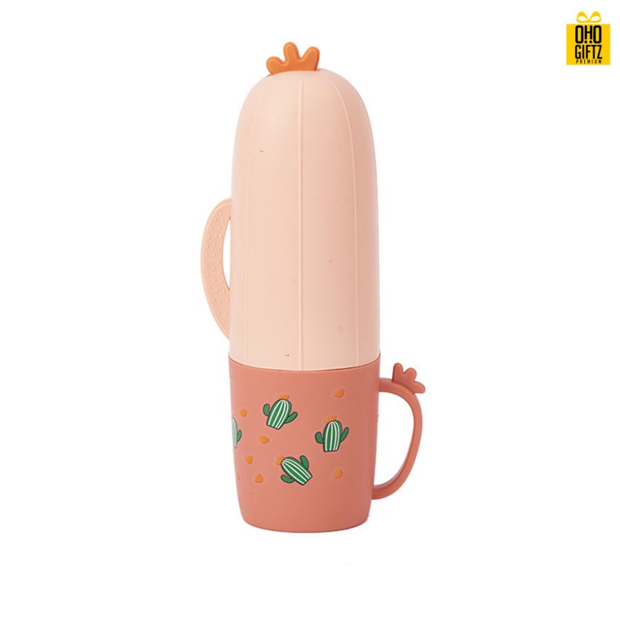 ที่เก็บแปรงสีฟัน Cactus สกรีนชื่อ สกรีนโลโก้  ทำเป็นของพรีเมี่ยมได้ 