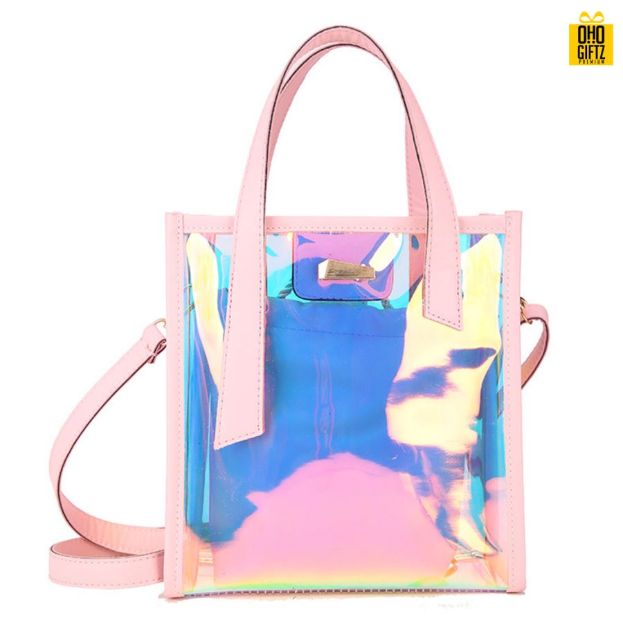 กระเป๋าสะพายโฮโลแกรม สกรีนโลโก้  ทำเป็นของพรีเมี่ยม