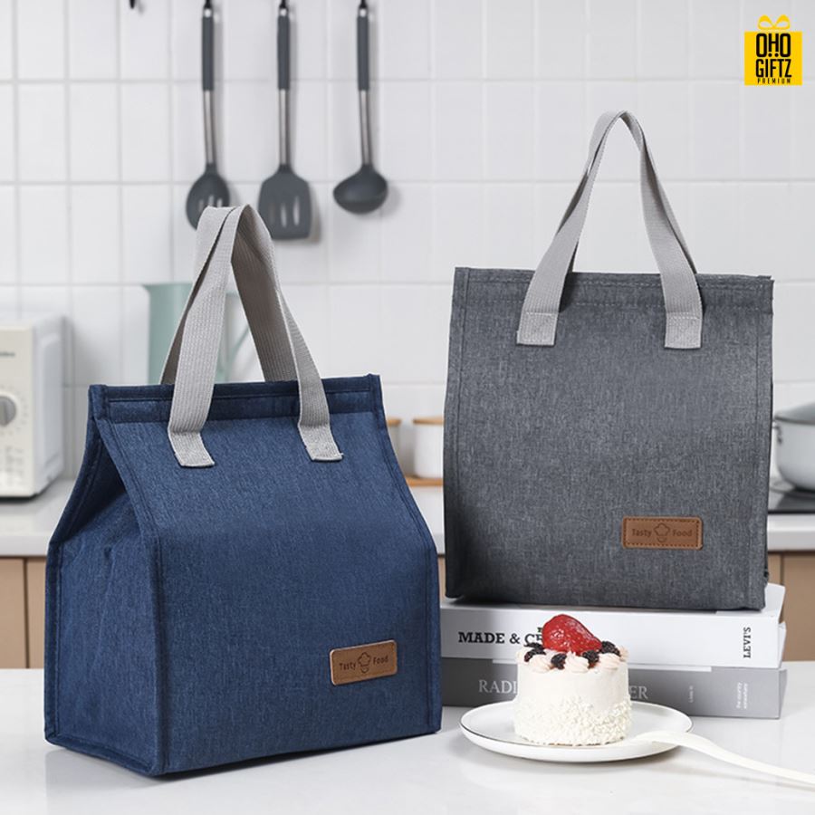 กระเป๋าใส่กล่องข้าว สกรีนโลโก้  ทำเป็นของพรีเมี่ยม