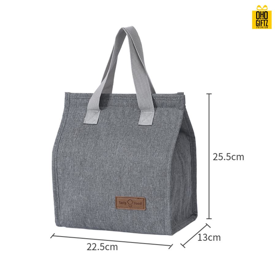 กระเป๋าใส่กล่องข้าว สกรีนโลโก้  ทำเป็นของพรีเมี่ยม