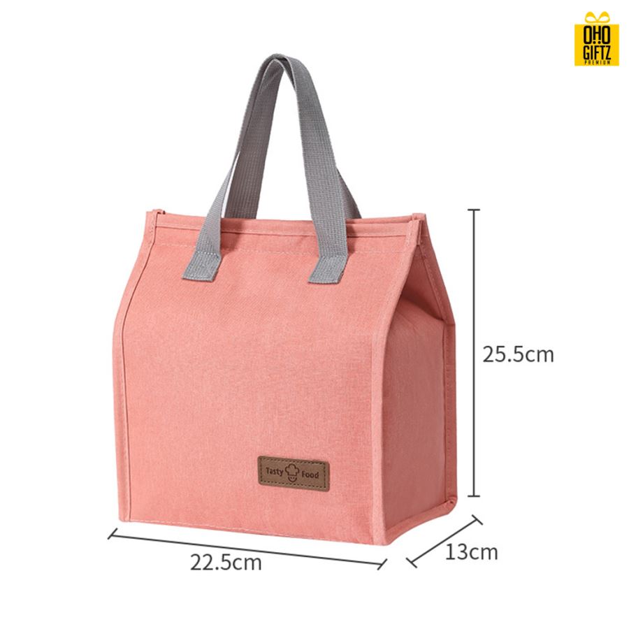 กระเป๋าใส่กล่องข้าว สกรีนโลโก้  ทำเป็นของพรีเมี่ยม