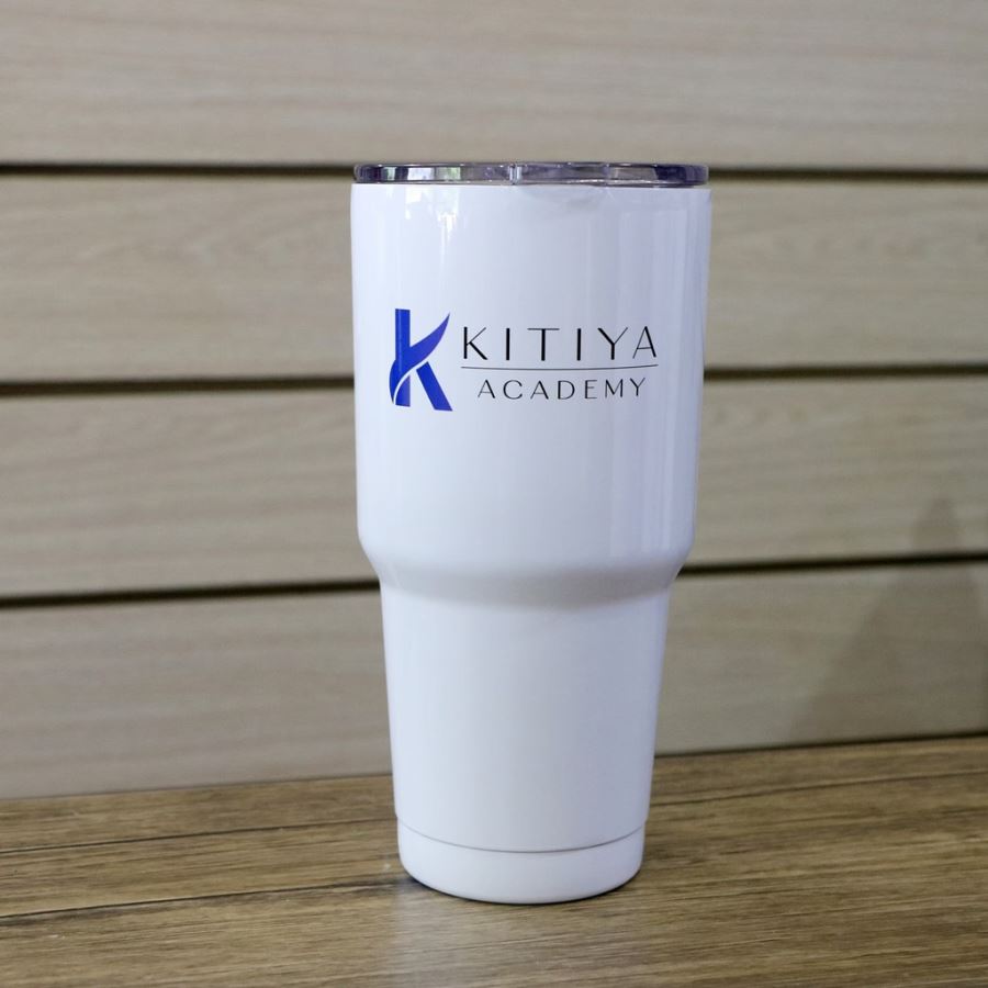 แก้วสแตนเลส 30 oz. สกรีนชื่อ, โลโก้ *ไม่มีขั้นต่ำ* ใบเดียวก็ทำได้