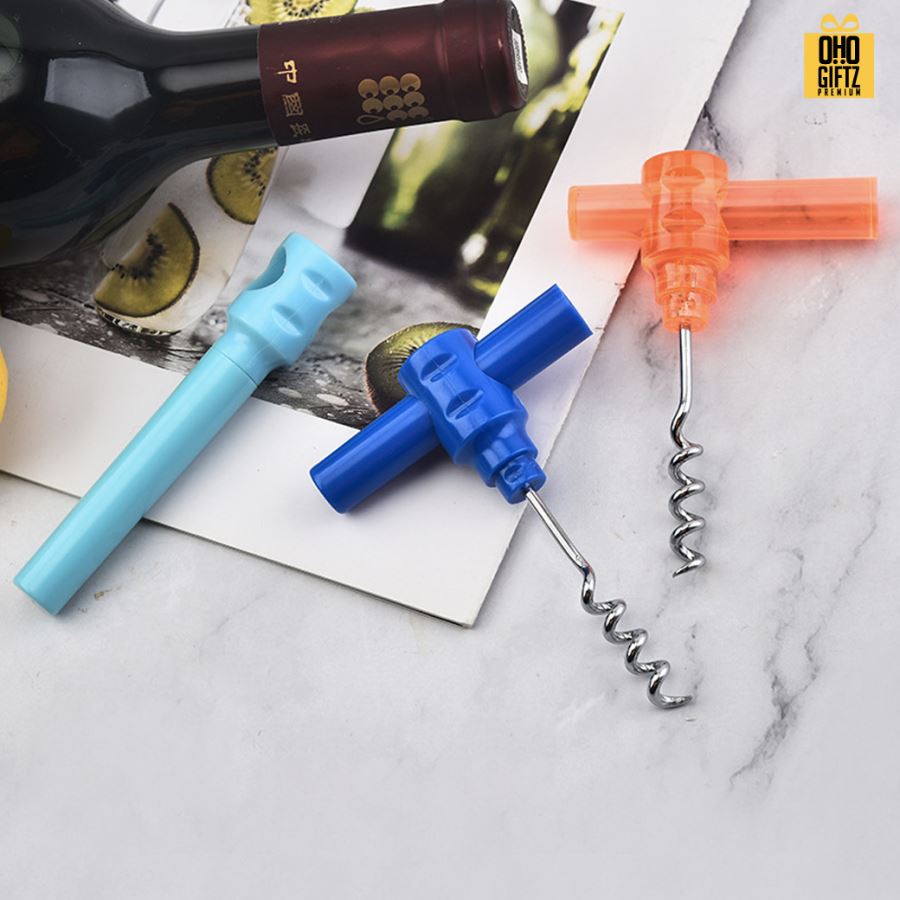 ที่เปิดขวดไวน์พกพา สกรีนโลโก้  ทำเป็นของพรีเมี่ยมได้