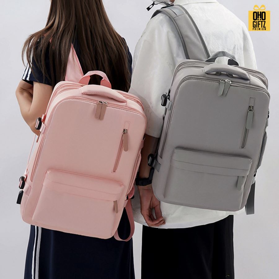 กระเป๋าเป้สะพายหลังสุดหรู สกรีนโลโก้ ทำเป็นของพรีเมี่ยม