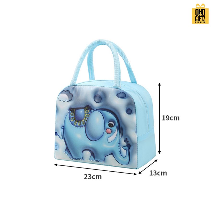 กระเป๋าเก็บอุณหภูมิลาย 3D สกรีนโลโก้  ทำเป็นของพรีเมี่ยม