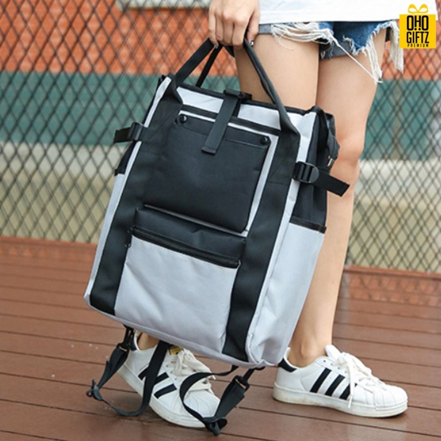 กระเป๋าเป้สะพายหลัง สกรีนโลโก้ ทำเป็นของพรีเมี่ยม ของชำร่วยได้