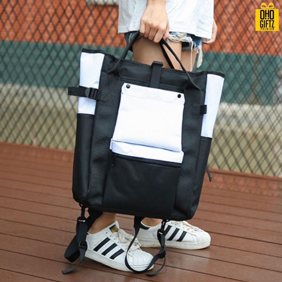 กระเป๋าเป้สะพายหลัง สกรีนโลโก้ ทำเป็นของพรีเมี่ยม ของชำร่วยได้