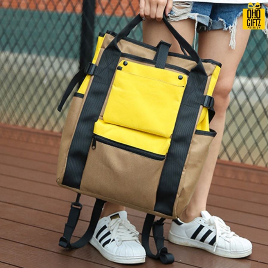 กระเป๋าเป้สะพายหลัง สกรีนโลโก้ ทำเป็นของพรีเมี่ยม ของชำร่วยได้