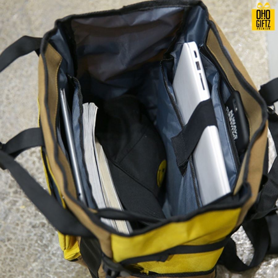 กระเป๋าเป้สะพายหลัง สกรีนโลโก้ ทำเป็นของพรีเมี่ยม ของชำร่วยได้