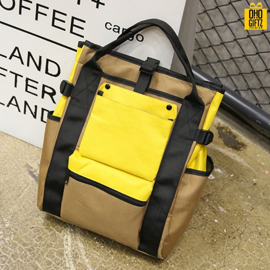 กระเป๋าเป้สะพายหลัง สกรีนโลโก้ ทำเป็นของพรีเมี่ยม ของชำร่วยได้