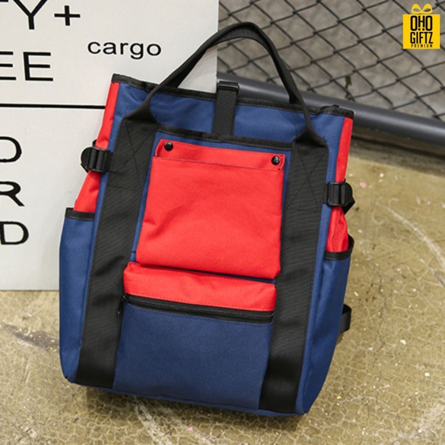 กระเป๋าเป้สะพายหลัง สกรีนโลโก้ ทำเป็นของพรีเมี่ยม ของชำร่วยได้