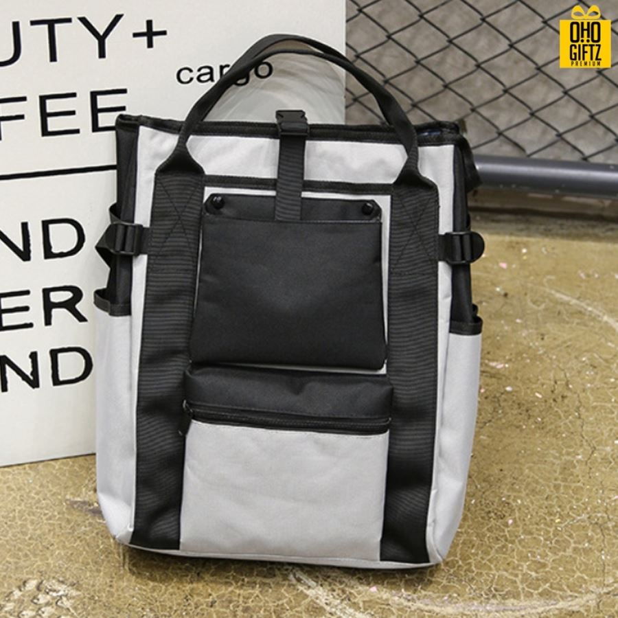 กระเป๋าเป้สะพายหลัง สกรีนโลโก้ ทำเป็นของพรีเมี่ยม ของชำร่วยได้