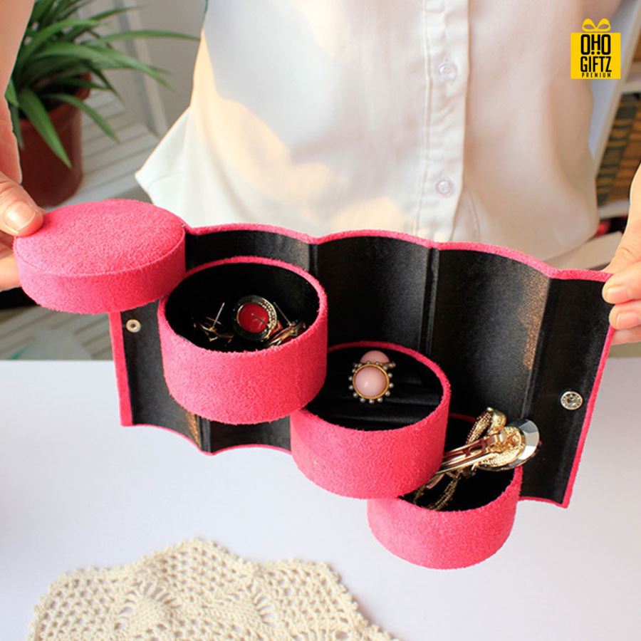 กล่องเก็บเครื่องประดับ สกรีนชื่อ สกรีนโลโก้ ทำเป็นของพรีเมี่ยมได้