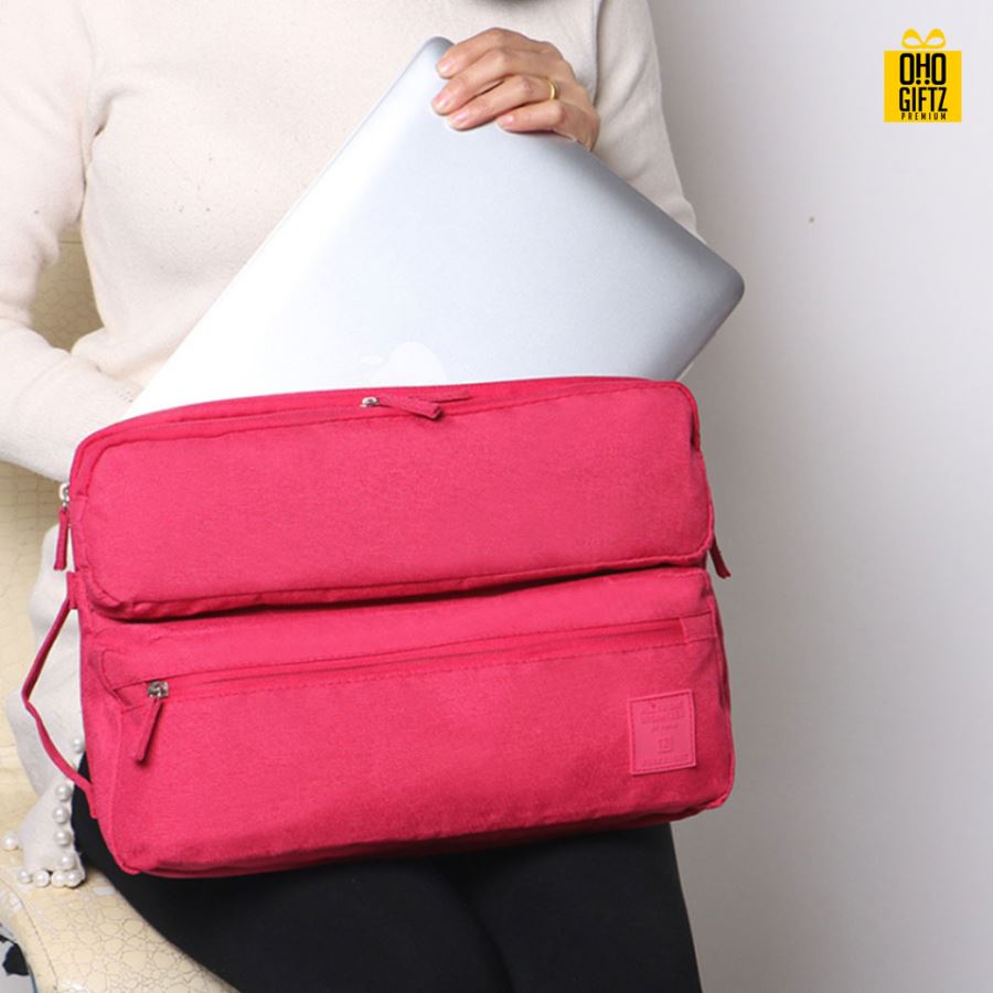 กระเป๋าใส่แล็ปท็อป สกรีนโลโก้ ทำเป็นของพรีเมี่ยม ของที่ระลึก