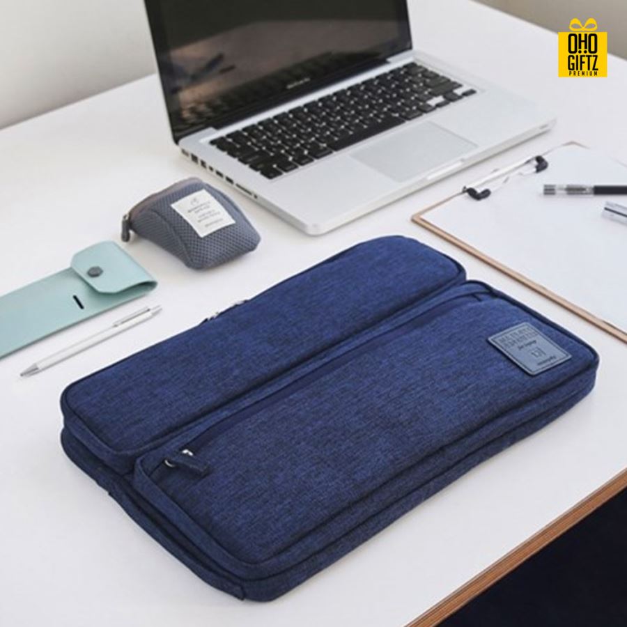กระเป๋าใส่แล็ปท็อป สกรีนโลโก้ ทำเป็นของพรีเมี่ยม ของที่ระลึก