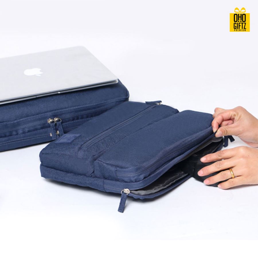 กระเป๋าใส่แล็ปท็อป สกรีนโลโก้ ทำเป็นของพรีเมี่ยม ของที่ระลึก