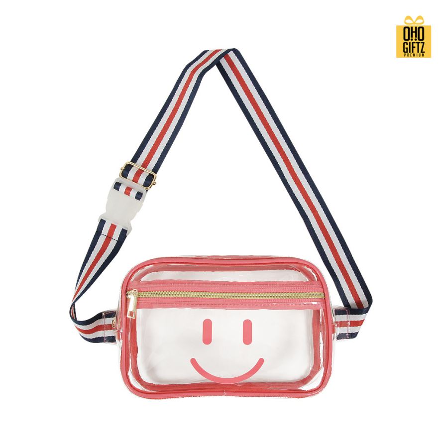 กระเป๋าใส่เครื่องสำอาง pvcใส สกรีนโลโก้  ทำเป็นของพรีเมี่ยมได้