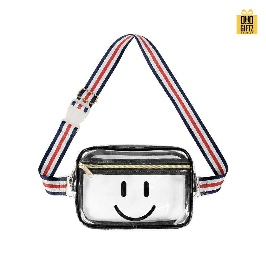 กระเป๋าใส่เครื่องสำอาง pvcใส สกรีนโลโก้  ทำเป็นของพรีเมี่ยมได้