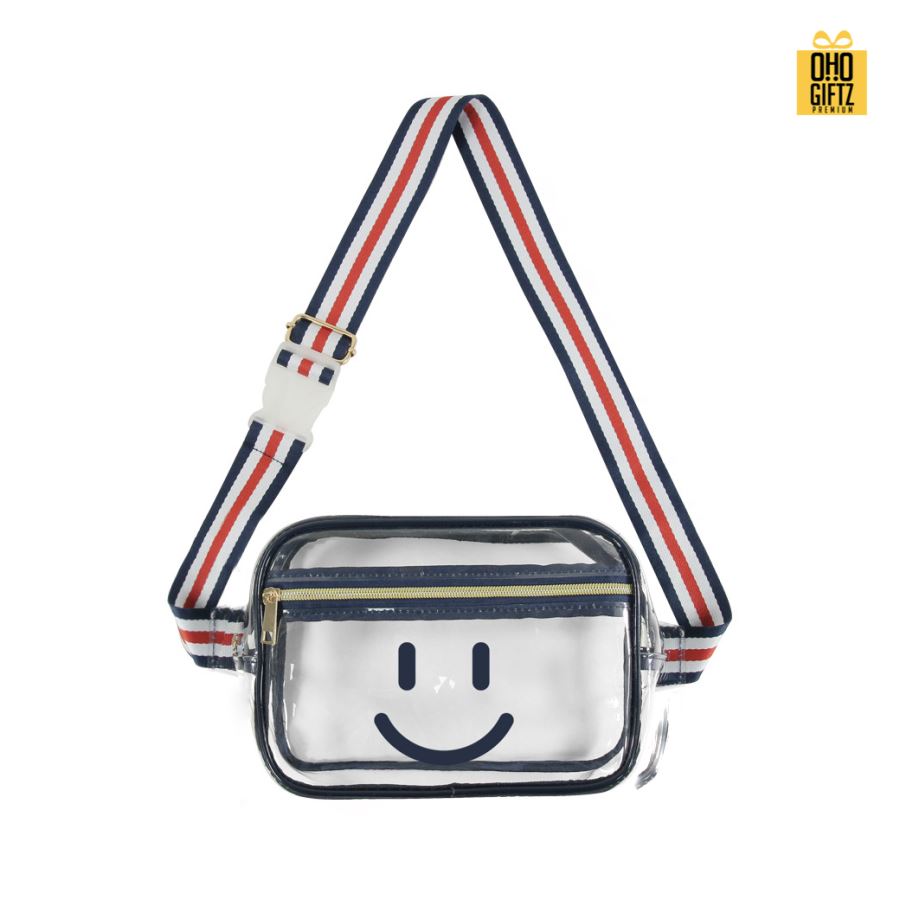 กระเป๋าใส่เครื่องสำอาง pvcใส สกรีนโลโก้  ทำเป็นของพรีเมี่ยมได้