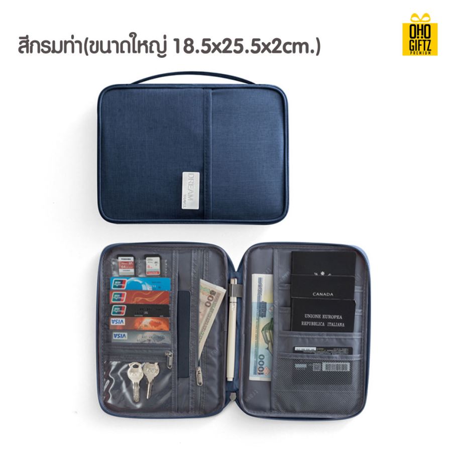 กระเป๋าเก็บของอเนกประสงค์ สกรีนโลโก้ ทำเป็นของพรีเมี่ยม ของที่ระลึกได้