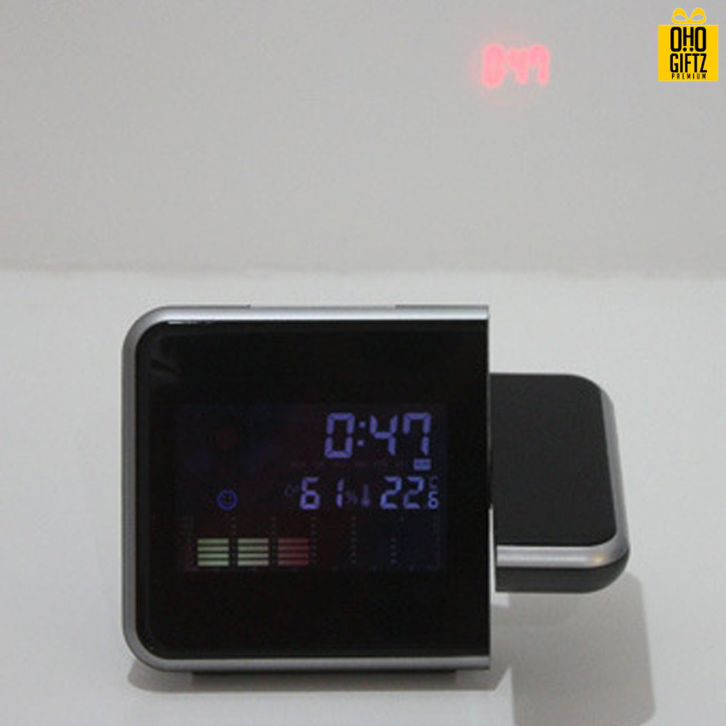 นาฬิกาดิจิตอลมินิโปรเจคเตอร์ สกรีนโลโก้ ทำเป็นของพรีเมี่ยมได้