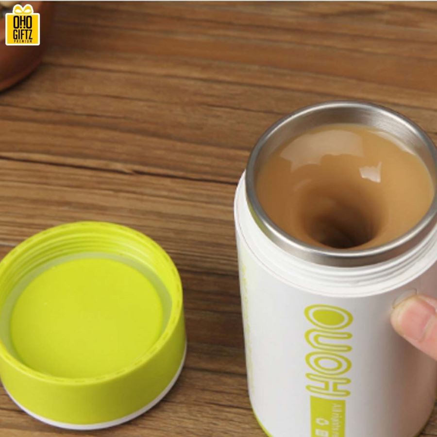 กระป๋องปั่นอัตโนมัติ สกรีนชื่อ สกรีนโลโก้ ทำเป็นของพรีเมี่ยมได้