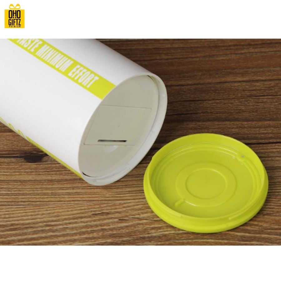 กระป๋องปั่นอัตโนมัติ สกรีนชื่อ สกรีนโลโก้ ทำเป็นของพรีเมี่ยมได้