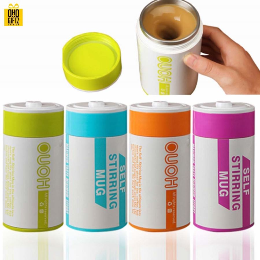 กระป๋องปั่นอัตโนมัติ สกรีนชื่อ สกรีนโลโก้ ทำเป็นของพรีเมี่ยมได้