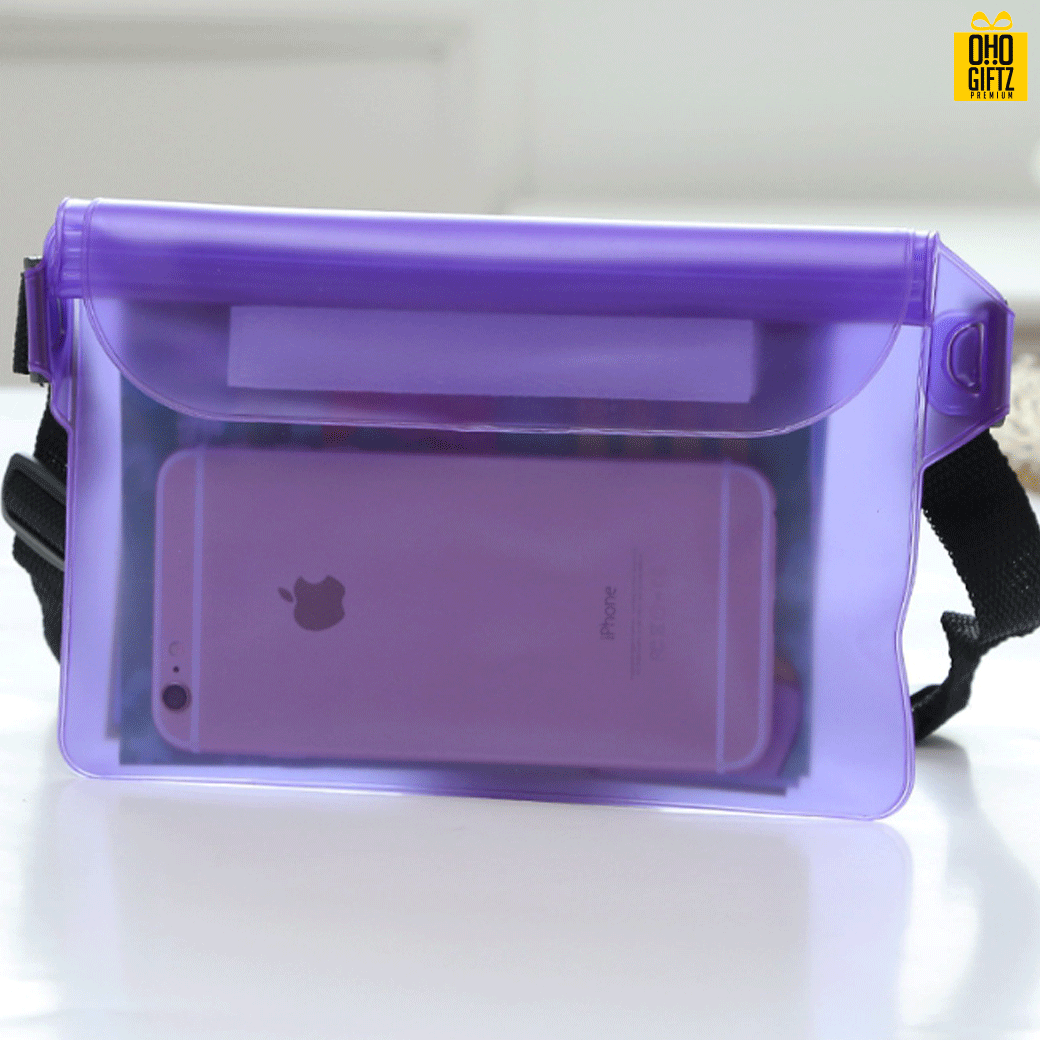  กระเป๋ากันน้ำ สกรีนชื่อ สกรีนโลโก้ ทำเป็นของพรีเมี่ยมได้