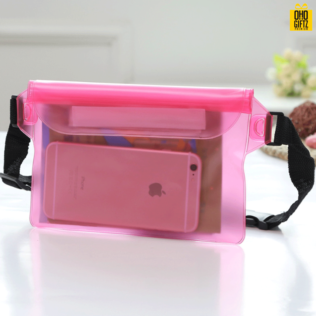  กระเป๋ากันน้ำ สกรีนชื่อ สกรีนโลโก้ ทำเป็นของพรีเมี่ยมได้