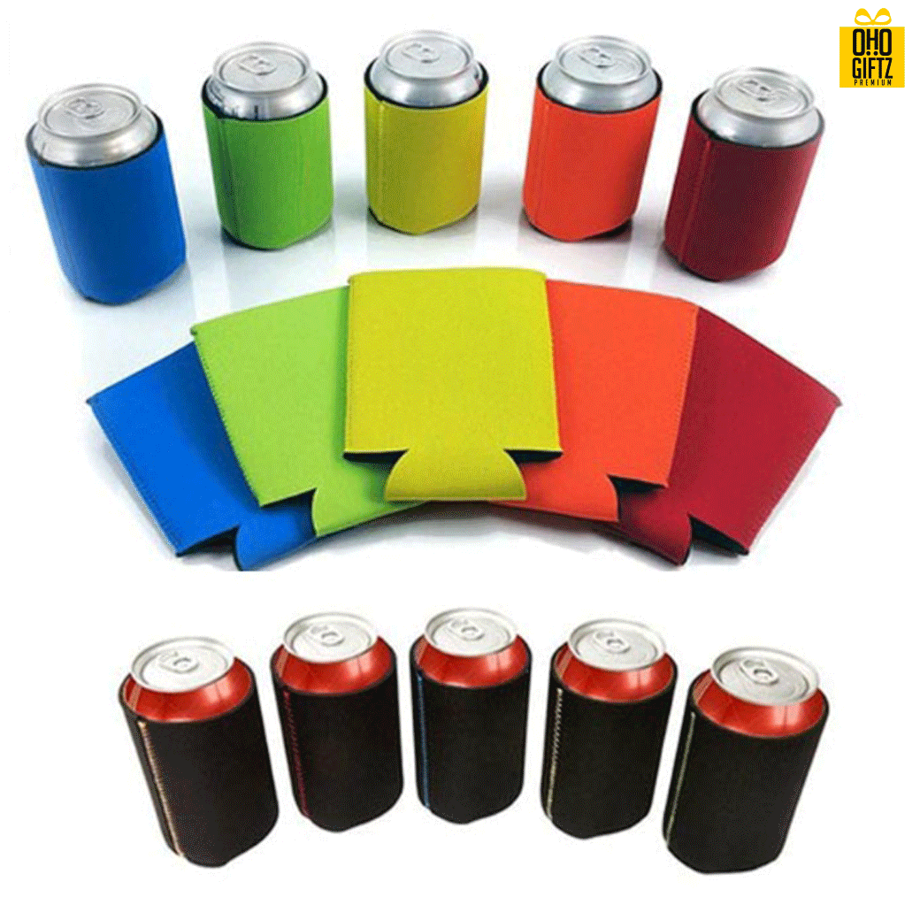 ถุงผ้าใส่เครื่องดื่มกระป๋อง สกรีนชื่อ สกรีนโลโก้ ทำเป็นของพรีเมี่ยมได้