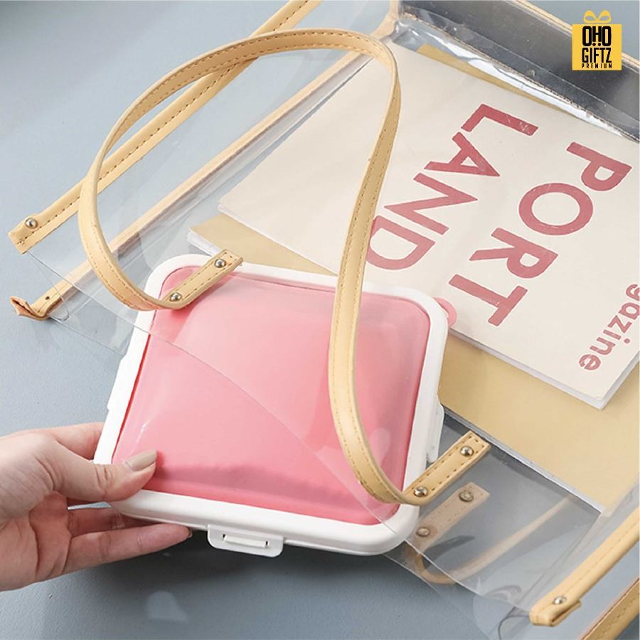 กล่องเก็บขนมปังแซนวิช สกรีนโลโก้ ทำเป็นของพรีเมี่ยมได้