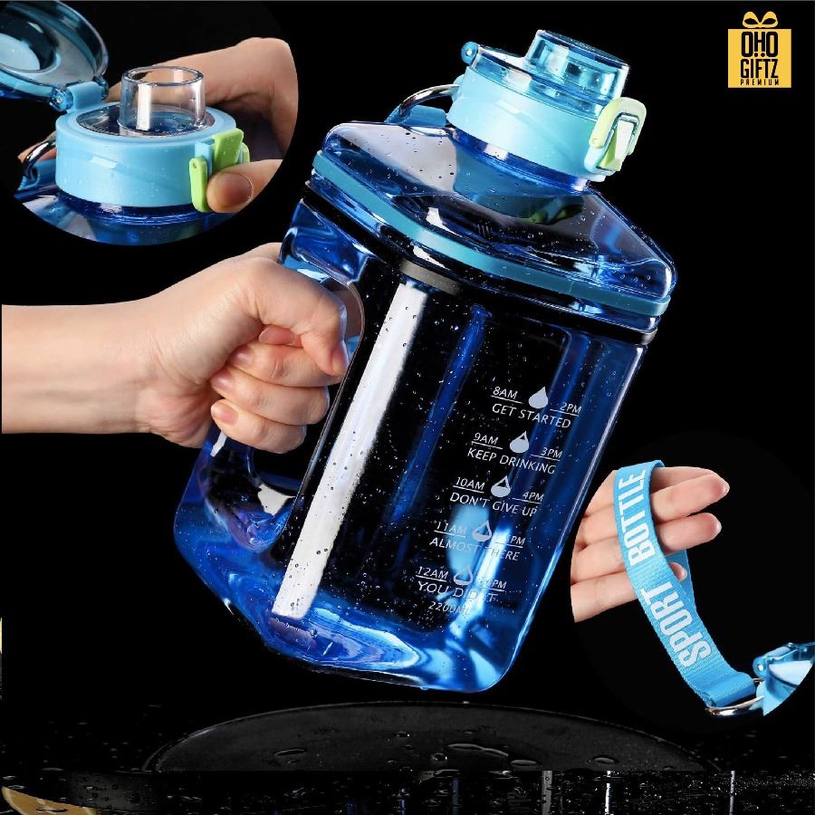 กระติกน้ำขนาดใหญ่ 2.2 ลิตร สกรีนโลโก้ ทำเป็นของพรีเมี่ยมได้