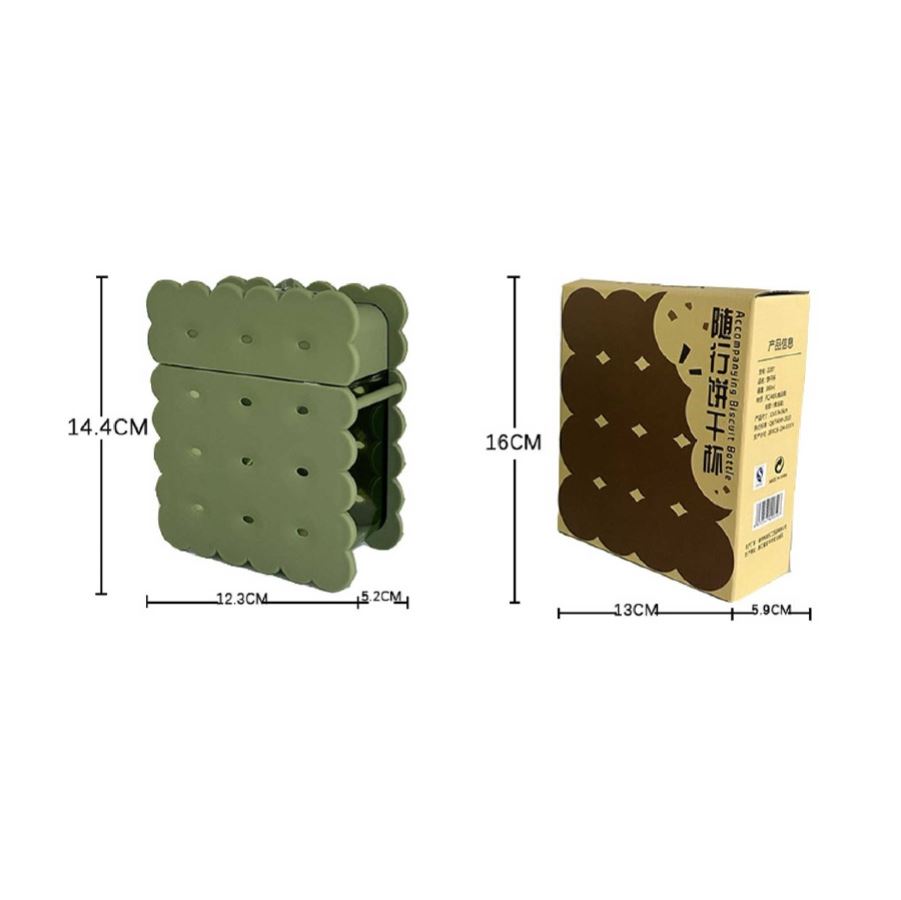 กระติกน้ำคุ๊กกี้ สกรีนโลโก้ ทำเป็นของพรีเมี่ยมได้