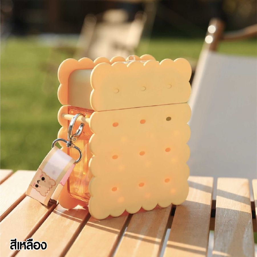 กระติกน้ำคุ๊กกี้ สกรีนโลโก้ ทำเป็นของพรีเมี่ยมได้