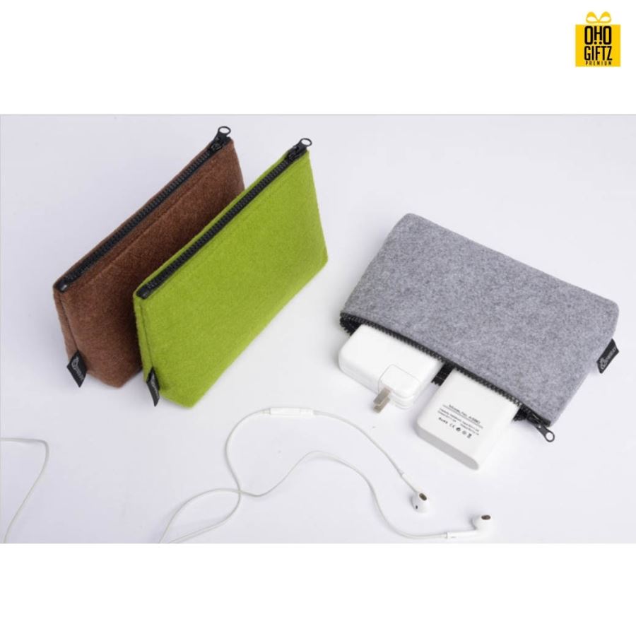 กระเป๋าผ้า Felt ใส่ MacBook Air สกรีนชื่อ,โลโก้ได้