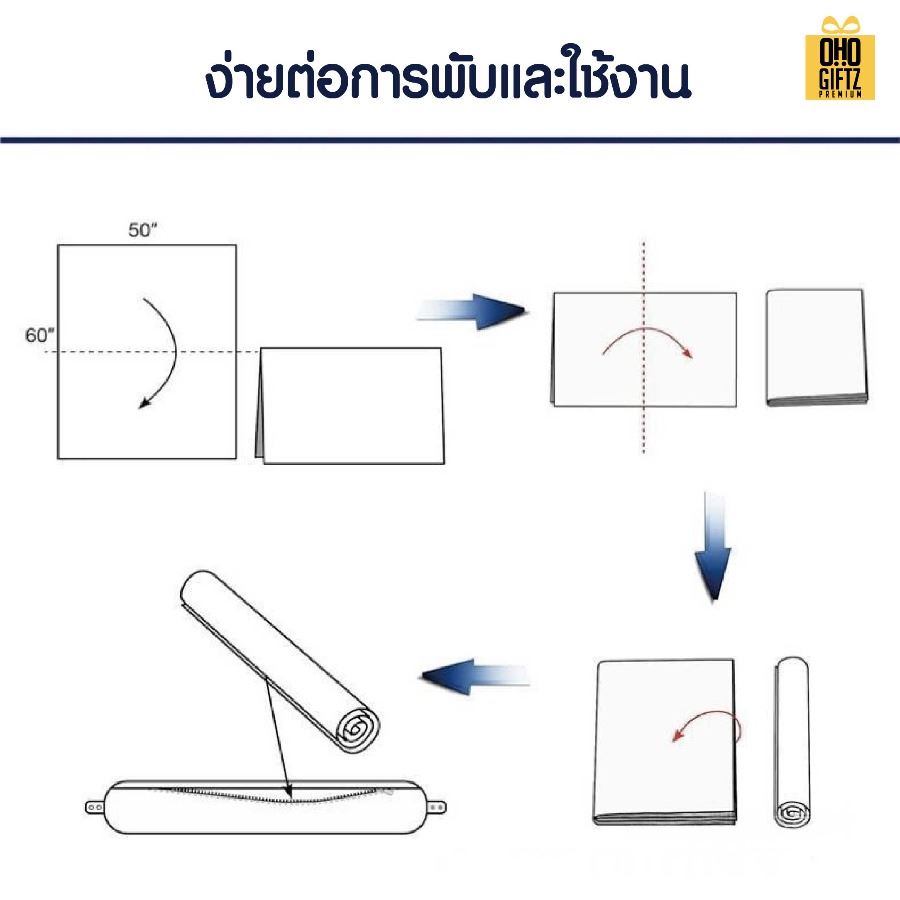 หมอนรองคอและผ้าห่ม 2in1 สกรีนชื่อ สกรีนโลโก้ ทำเป็นของพรีเมี่ยมได้ 