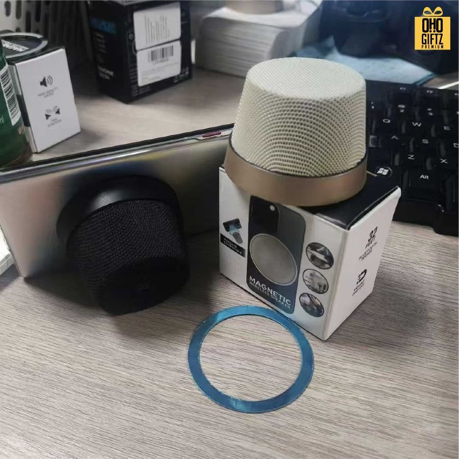 ที่วางโทรศัพท์ลำโพง Bluetooth สกรีนโลโก้ สกรีนชื่อร้านทำเป็นของพรีเมี่ยมได้ 