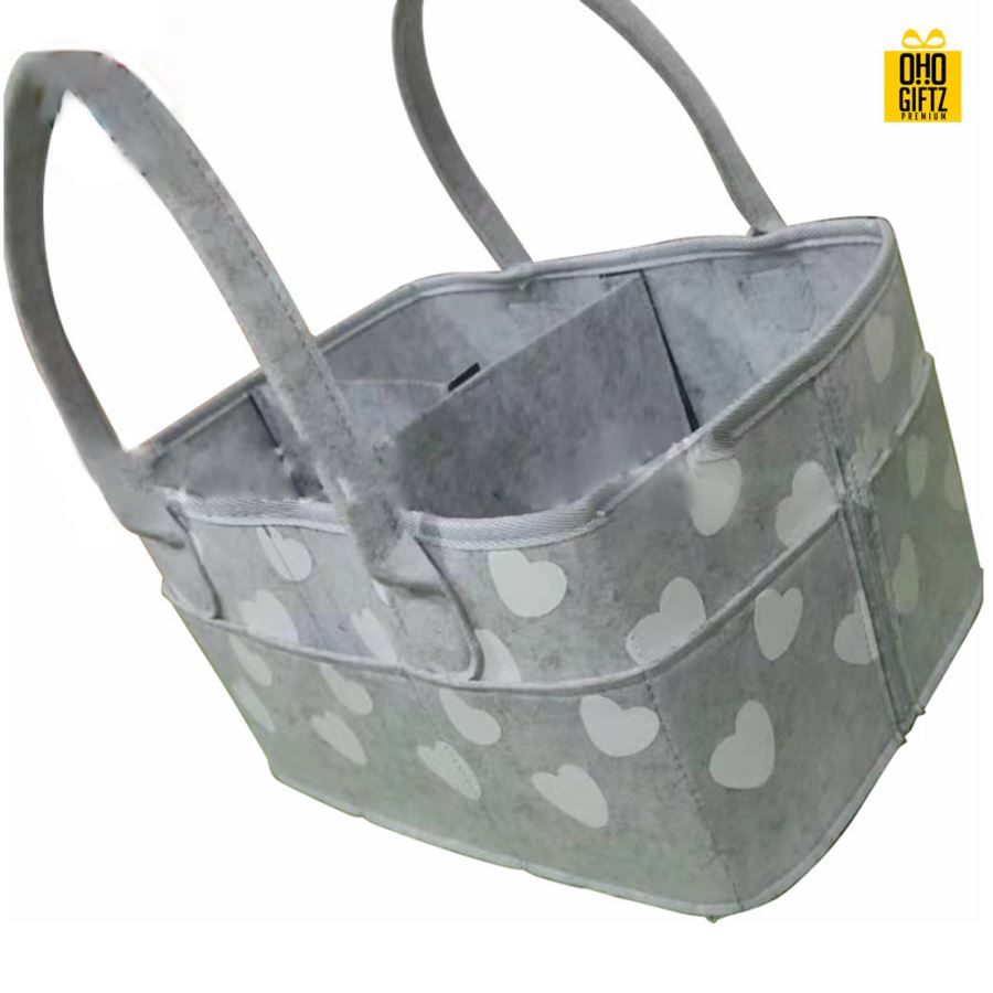 กระเป๋าเก็บผ้าอ้อม สกรีนชื่อ สกรีนโลโก้ทำเป็นของพรีเมี่ยมได้ 