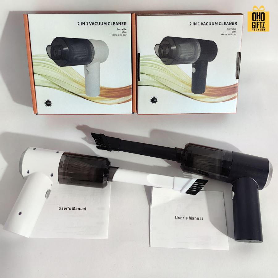 เครื่องดูดฝุ่นในรถแบบไร้สาย สกรีนโลโก้  ทำเป็นของพรีเมี่ยมได้